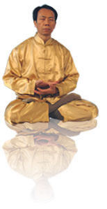 Master Lai Meditating